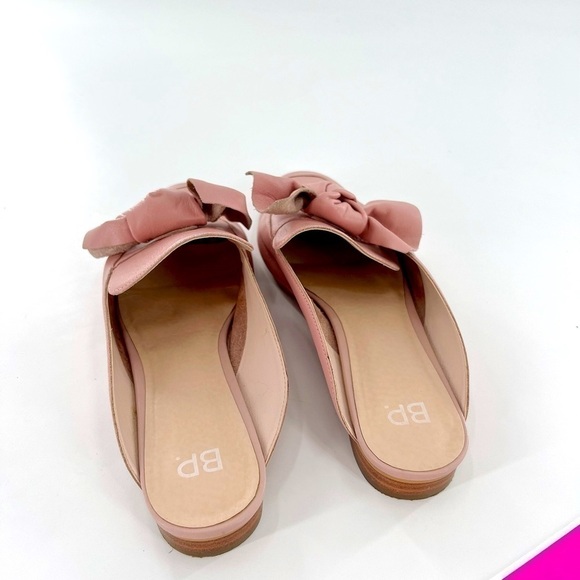 BP. MADDY BOW MULES Dusty Pink size 7.5 M - Picture 11 of 11